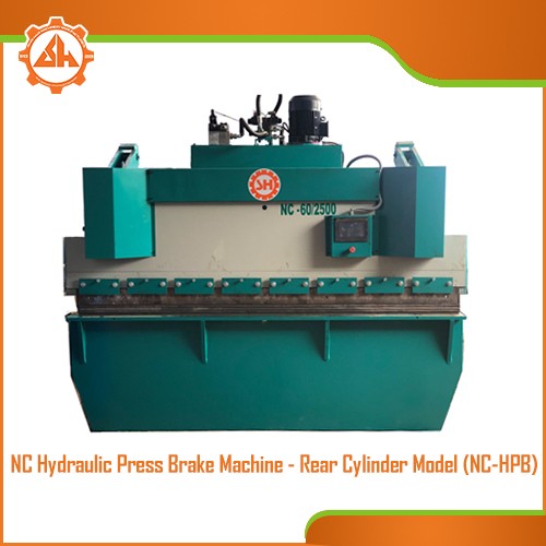 NC Hydraulic Press Brake Machine - Rear Cylinder Model (NC-HPB)
